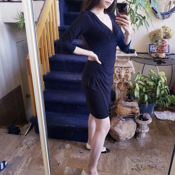 Ralph Lauren ruched dress - Picture 1 of 7